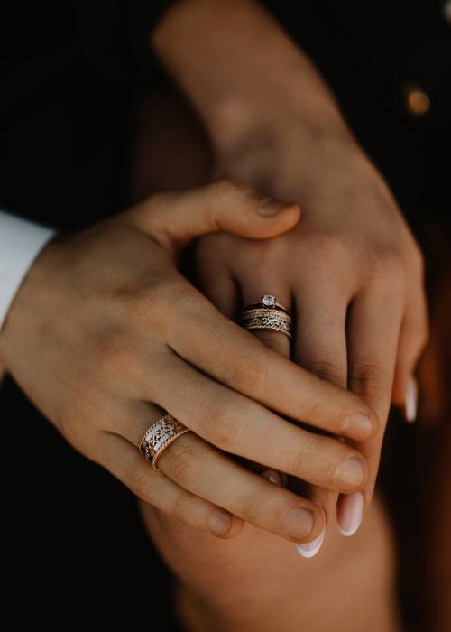 anillos de boda artesanales